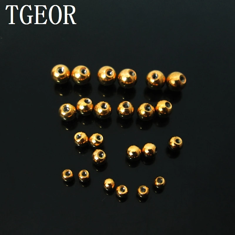 Лидер продаж оптовая продажа ювелирные детали для тела 50 шт. 16 г 14 позолоченные