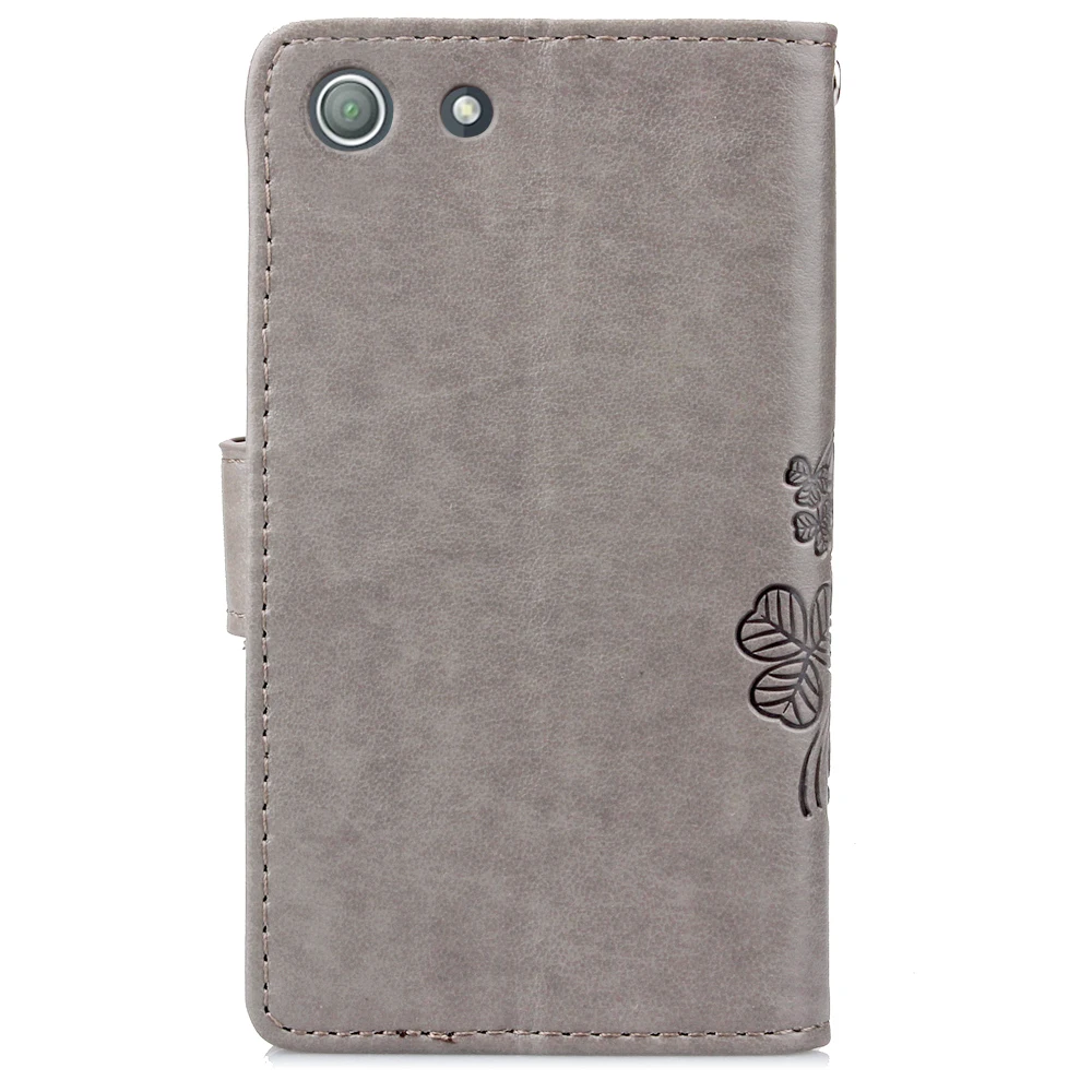 Кожаный чехол с объемными цветами для Sony Xperia Z3 Compact/Z3 Mini 4 6 " защитный