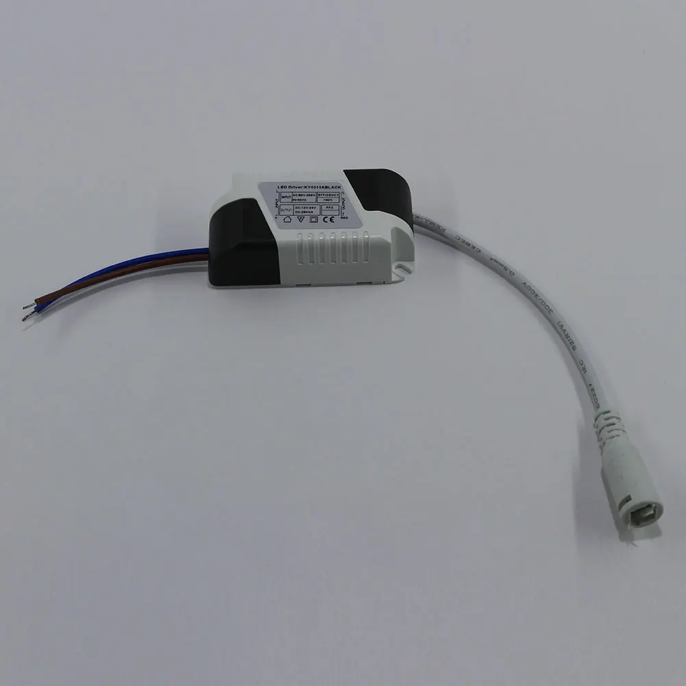 6 Вт 280mA DC12 24V светодиодный драйвер Питание AC 85 265 V Электронный трансформатор