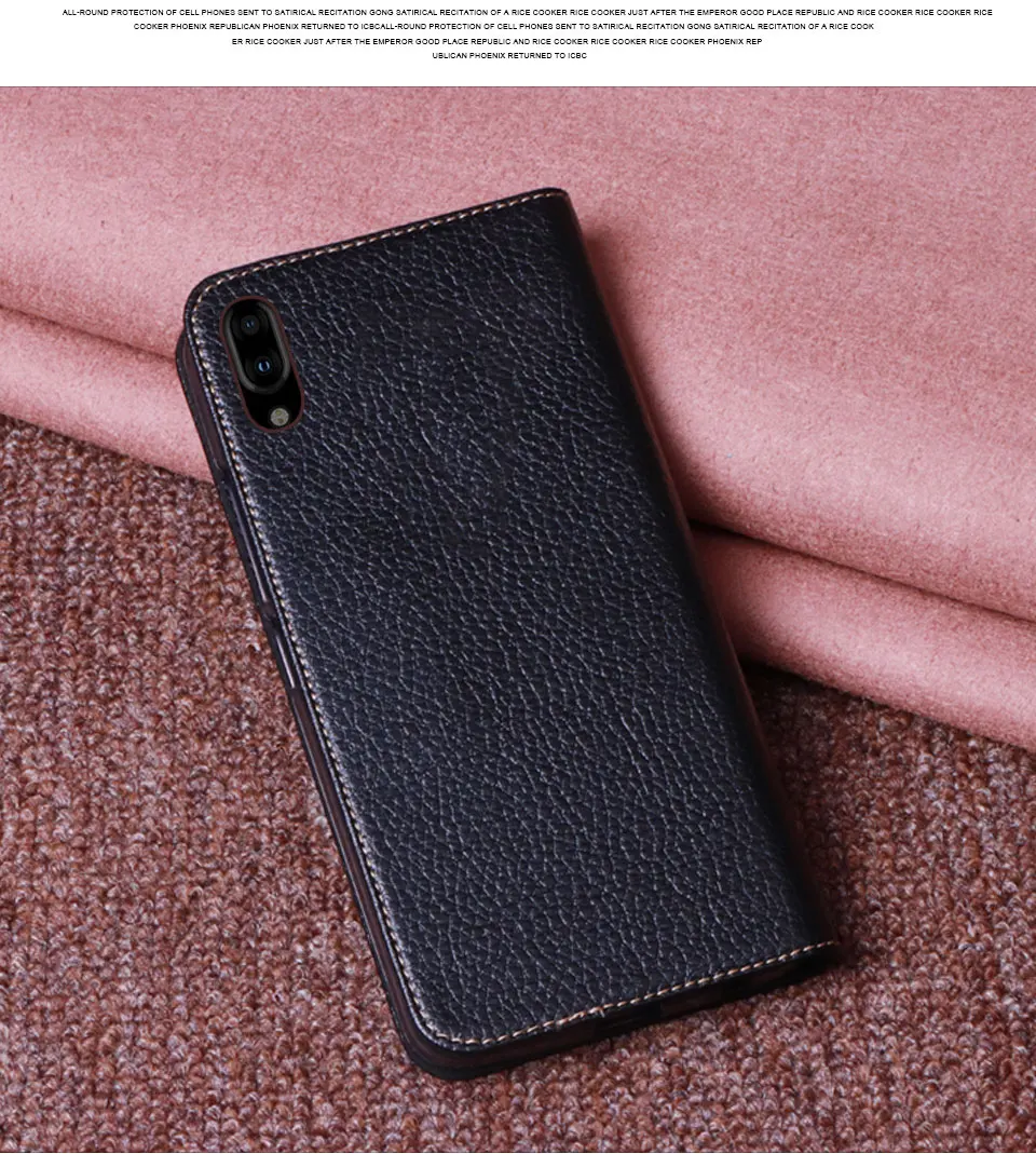 RYKKZ Роскошный кожаный флип-чехол для Sharp Aquos S2 защитный чехол кожаный чехол для Sharp FS8010