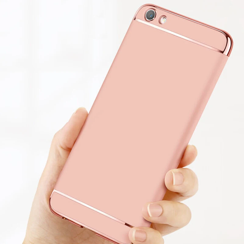 Роскошный чехол с золотым покрытием для BBK Vivo Y51 Y53 Y55 Y66 Y67 Y69 Y71 Y75 Y79 Y83 Y85