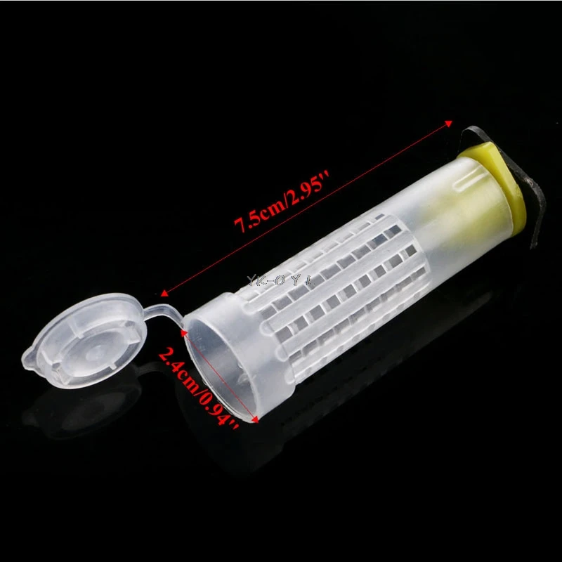 10 шт пчеловодства Rearing Cup Kit пчела королева клетки роликовое оборудование для