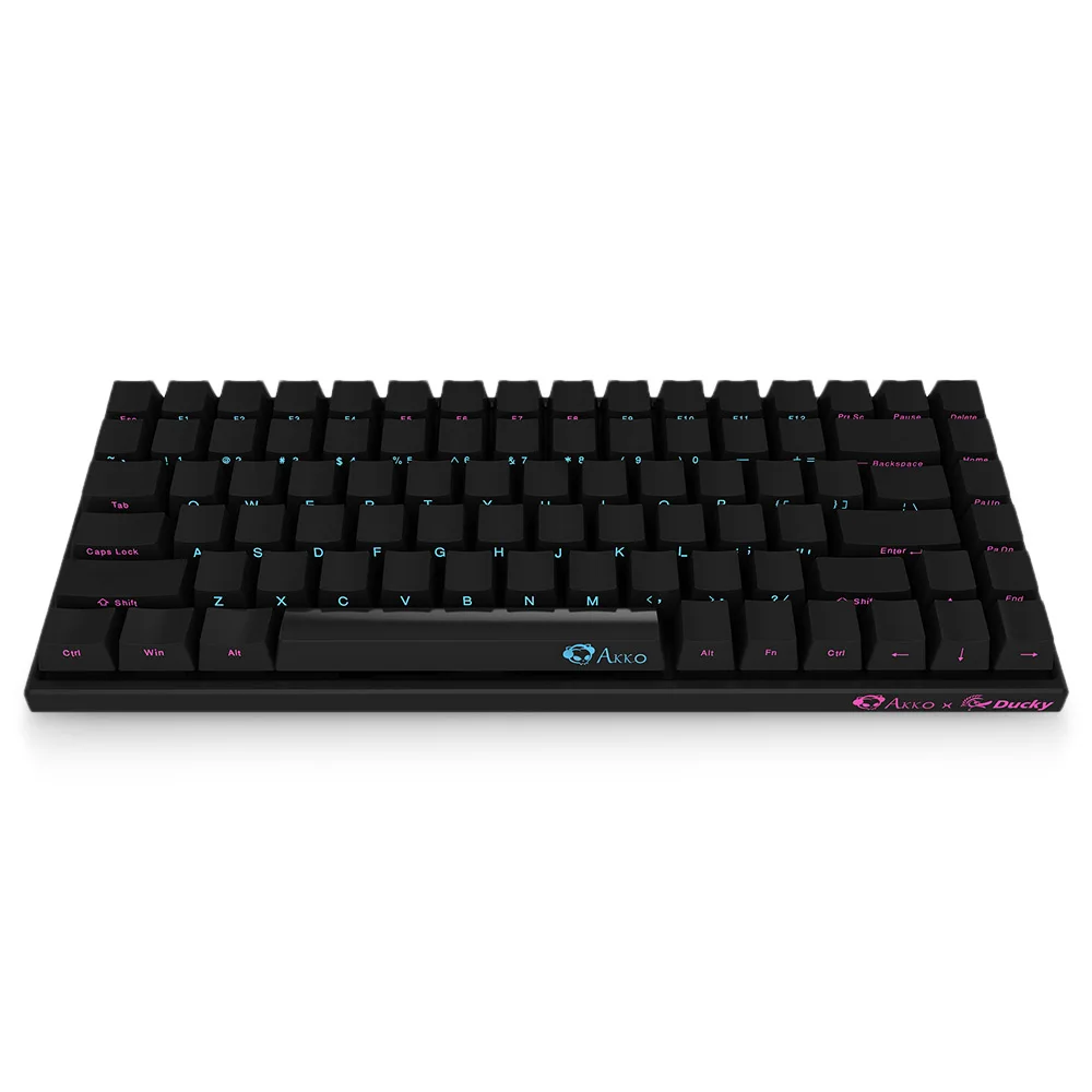 AKKO Ducky 3084 механическая клавиатура с Cherry MX Axis Проводная игровая 84 клавиши для