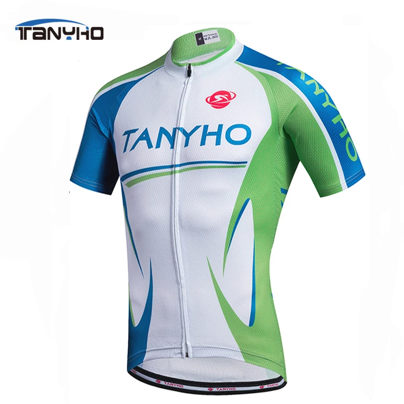Спорт на открытом воздухе tanyho дышащий синий Велоспорт майка летом гоночный