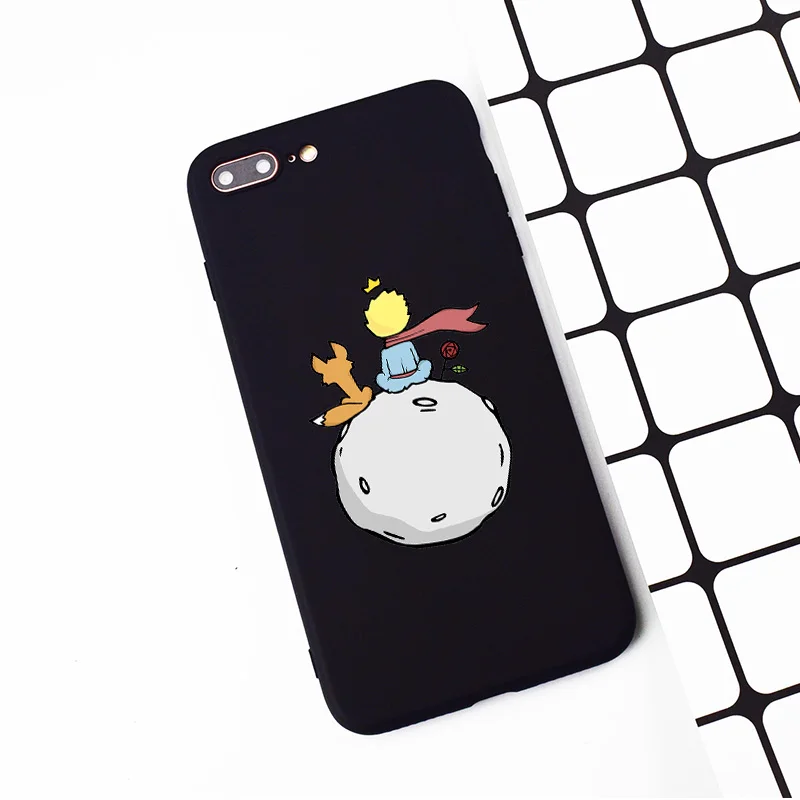 M249 Little Prince Black Silicone Case Cover For Apple iPhone 11 Pro XR XS Max X 8 7 6 6S Plus 5 5S 5G SE |