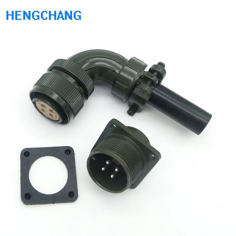 MS3102 3108A 18 10S правый угол 4 pin авиационный разъем для датчика зажигания servo Мотор