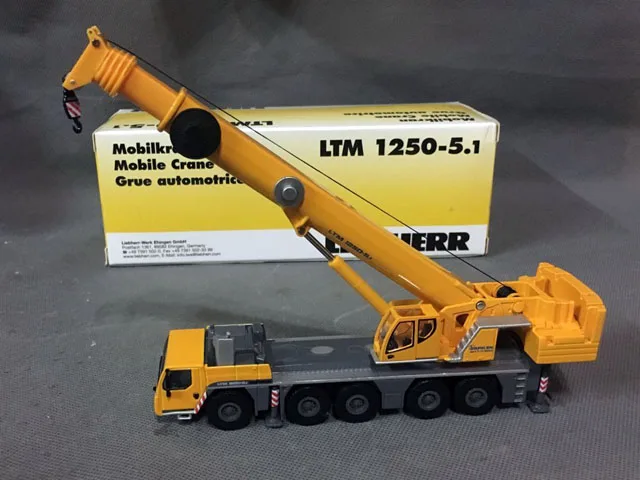 Мобильный кран Tonkin LTM 1250 5 1 Mobilkran масштаб 1:87 модель 31 0003|crane 1|mobile cranediecast |