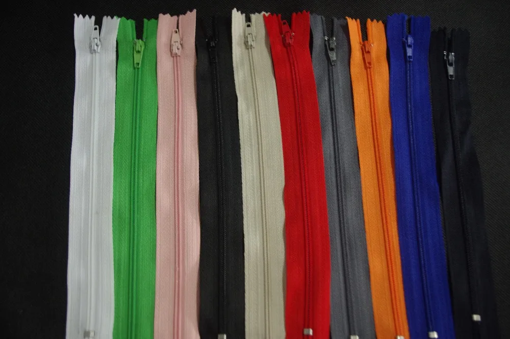 10 шт./лот Нейлоновая Лента Молнии Катушки Портной Канализационные Ремесло 9