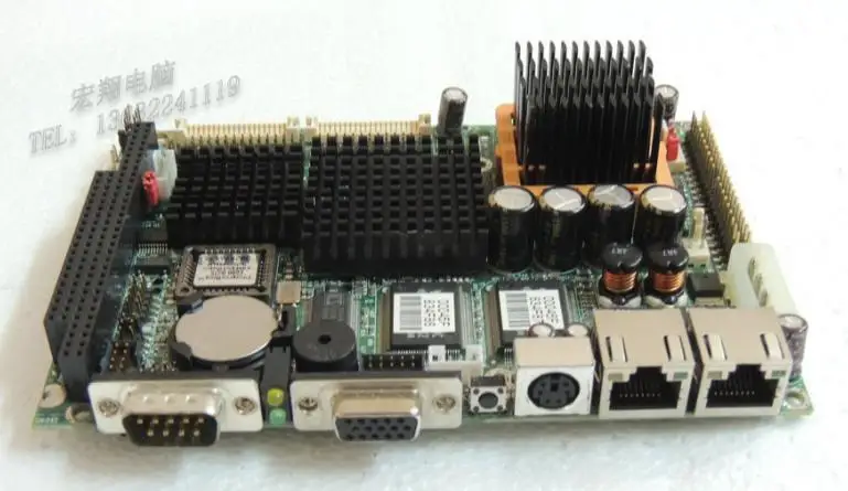 Оригинальная материнская плата 100% OK рев. A1.2 Промышленная SBC PC/104 PC104 с процессором