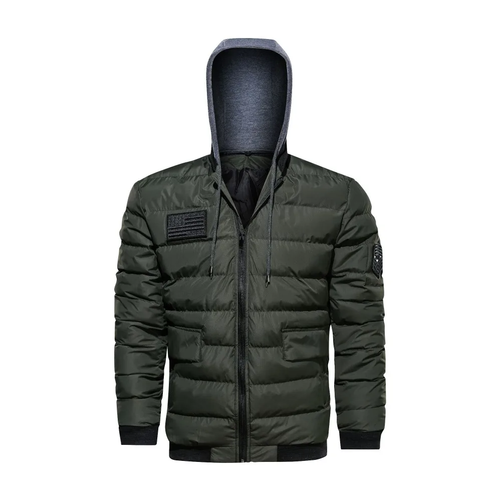 Лидер продаж парка мужские зимние куртки из хлопка Chaquetas Hombre парки повседневная