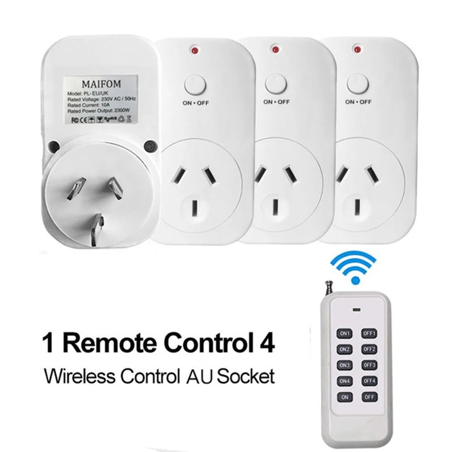 Разъем АС Smart разъем RF433 удаленного Управление Мощность розетки гнездо умный дом