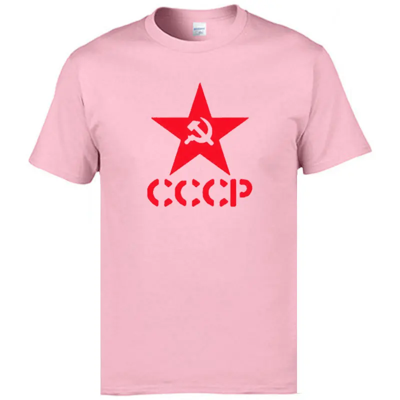 2 Летние CCCP футболки для мужчин СССР КГБ человек футболка с коротким рукавом Россия футболки хлопок o-образным вырезом Топы - Цвет: 2