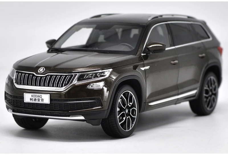 1/18 Skoda KODIAQ SUV литая под давлением металлическая модель автомобиля игрушка для детей подарки на день рождения Коллекция игрушек оригинальная коробка