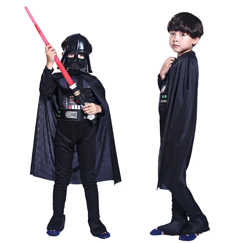 Halloween Costume boys clothing black ice warrior role-playing Star Wars hero costume stage costumes Children party | Тематическая