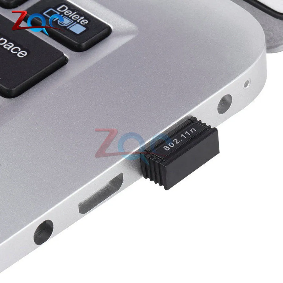 Мини-адаптер wi-fi для ПК 150 Мб/с USB антенна беспроводная компьютерная Сетевая Карта