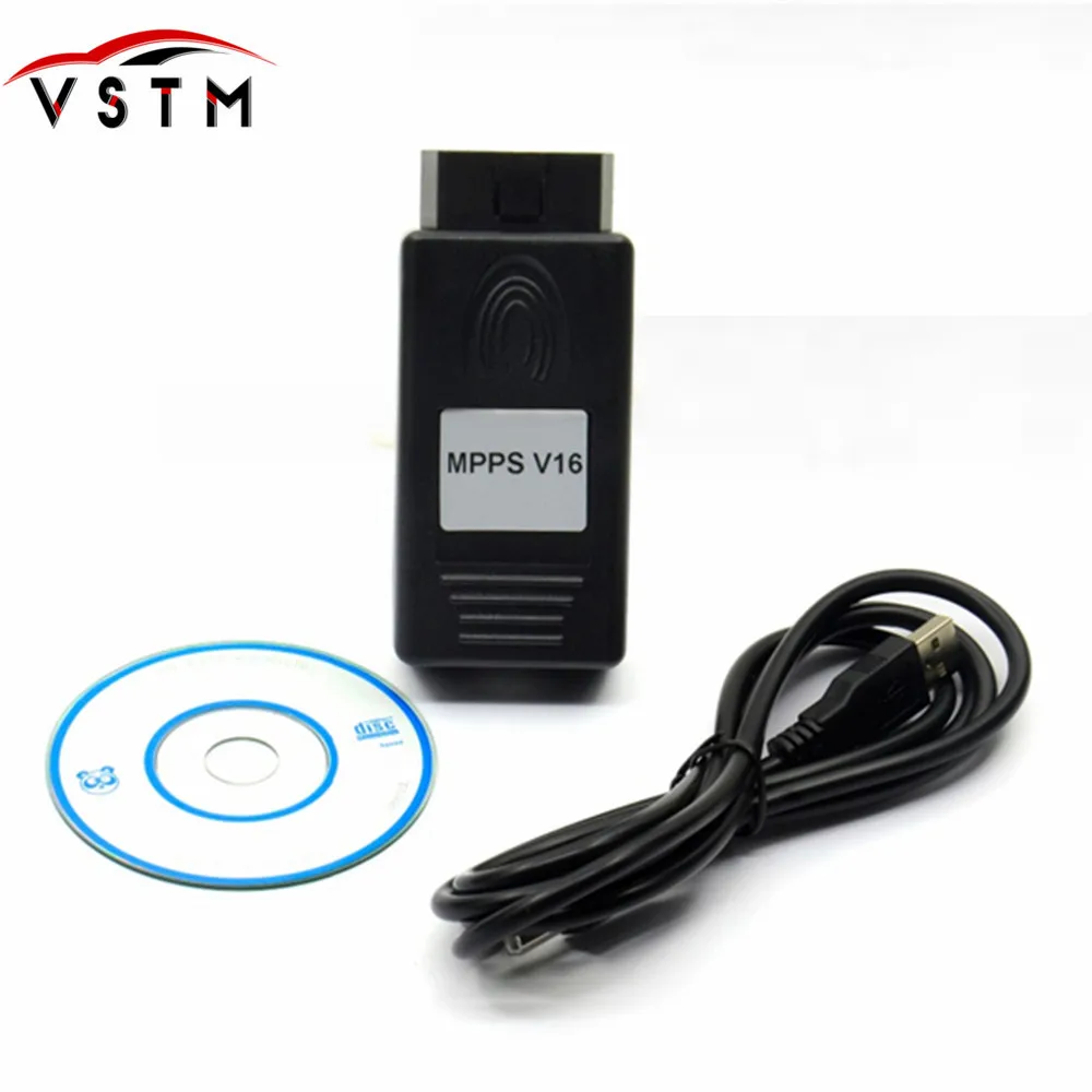 ECU Программатор SMPS MPPS V13.02 V13 K CAN Flasher чип тюнинг Remap OBD2 Диагностический кабель с