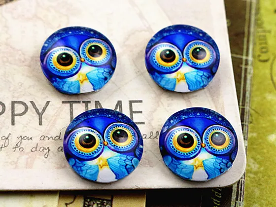 Горячая Распродажа 20 шт 12 мм ручной работы фото стекло кабошоны E3-59 - купить по