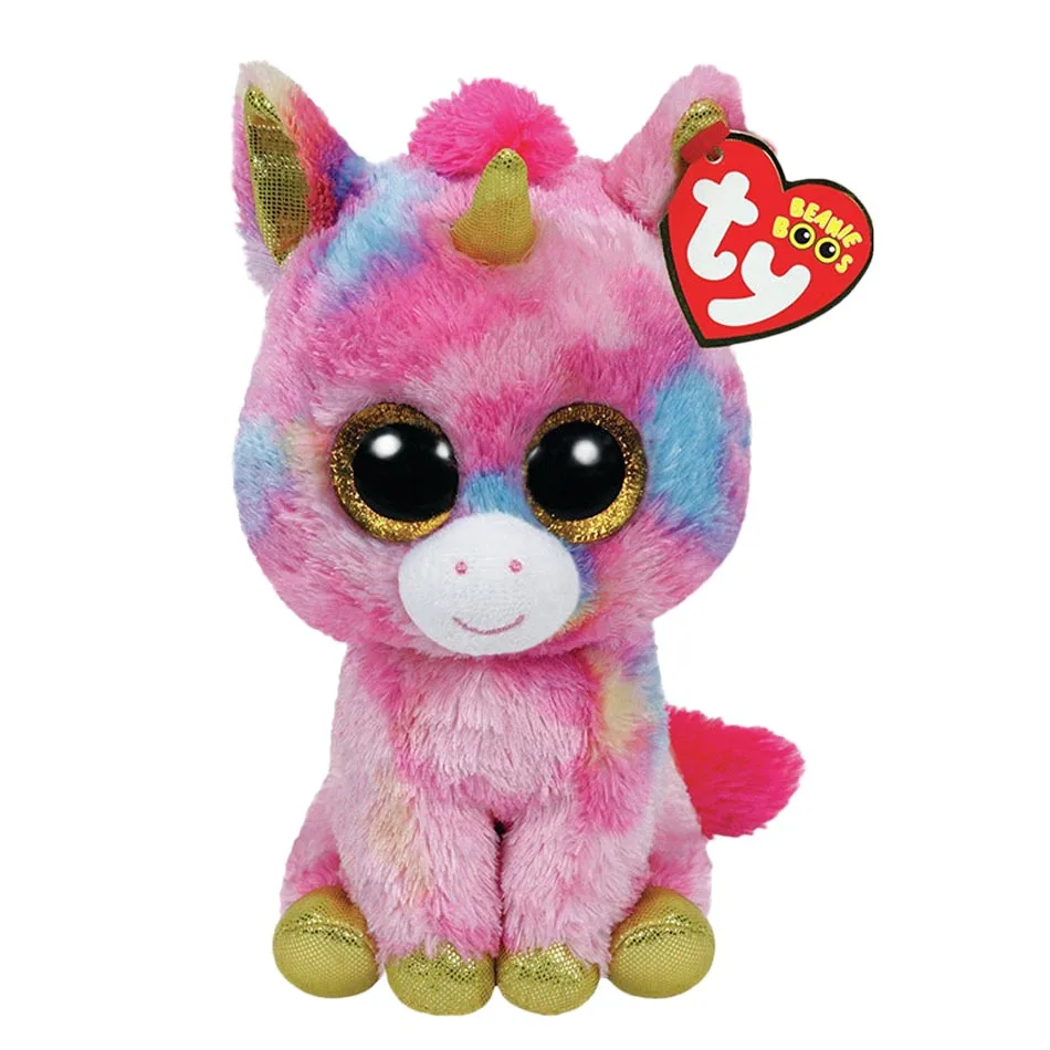 

Ty Unicorn Plush Toy Doll Animal 15cm