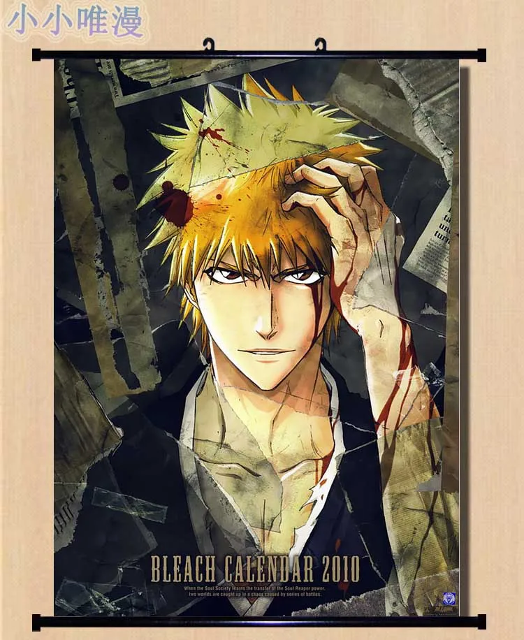 Декоративная картина из японского аниме отбеливаемые персонажи Kurosaki Ichigo Kuchiki