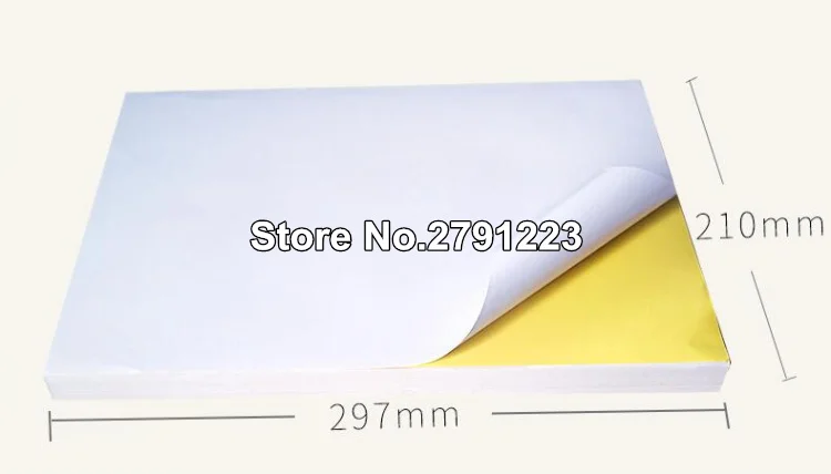 Самоклеящаяся бумага для струйного принтера 210X297 мм 20 50 листов|paper for|paper for stickersa4