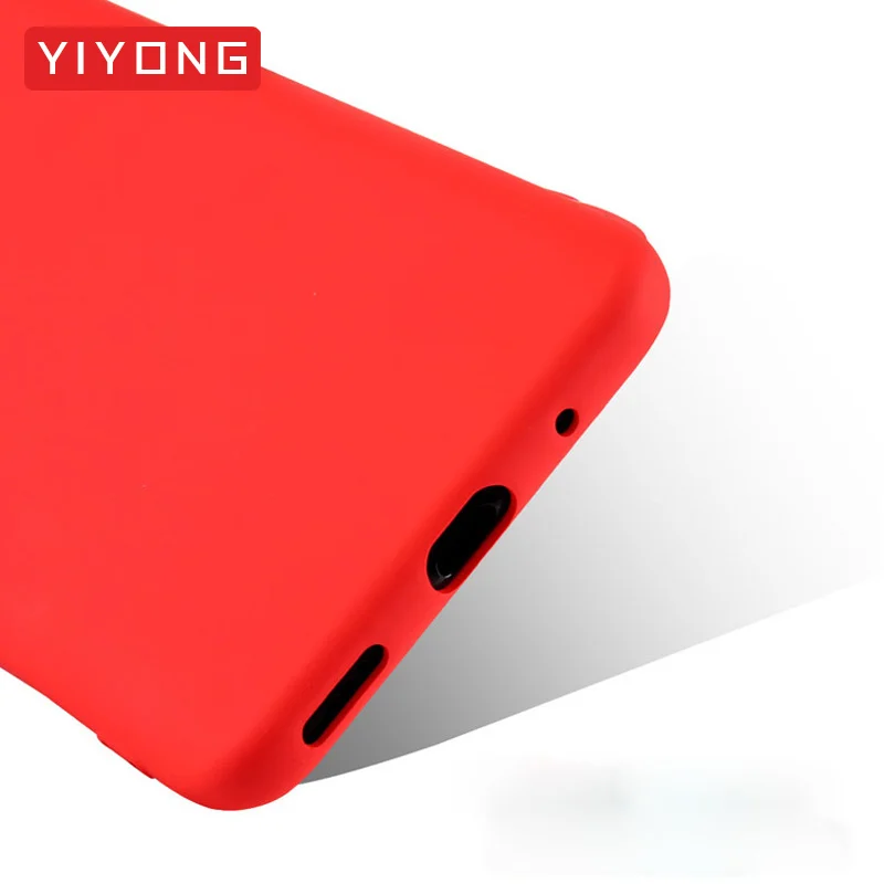 Honor View 20 V10 V9 Case YIYONG Slim Soft Coque For Huawei Pro 20i Lite Liquid Silicone Cover 10 8X Max |