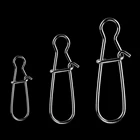 WALK FISH 50 шт.лот, рыболовный Вертлюг из нержавеющей стали с крючками, крючок с защелками, аксессуары для приманки, соединитель, рыба