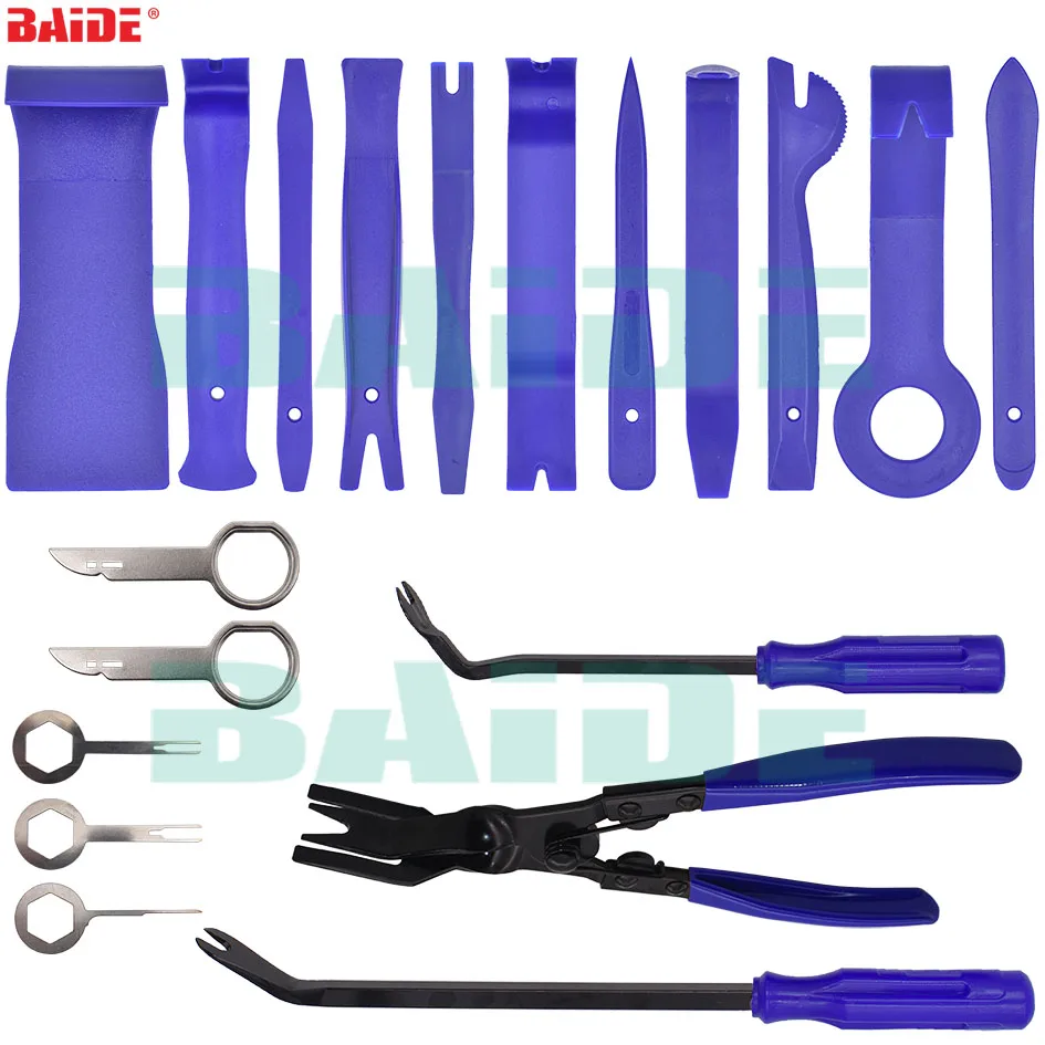 19 шт./набор пластиковые клипсы для автомобильного радиоприемника | Инструменты