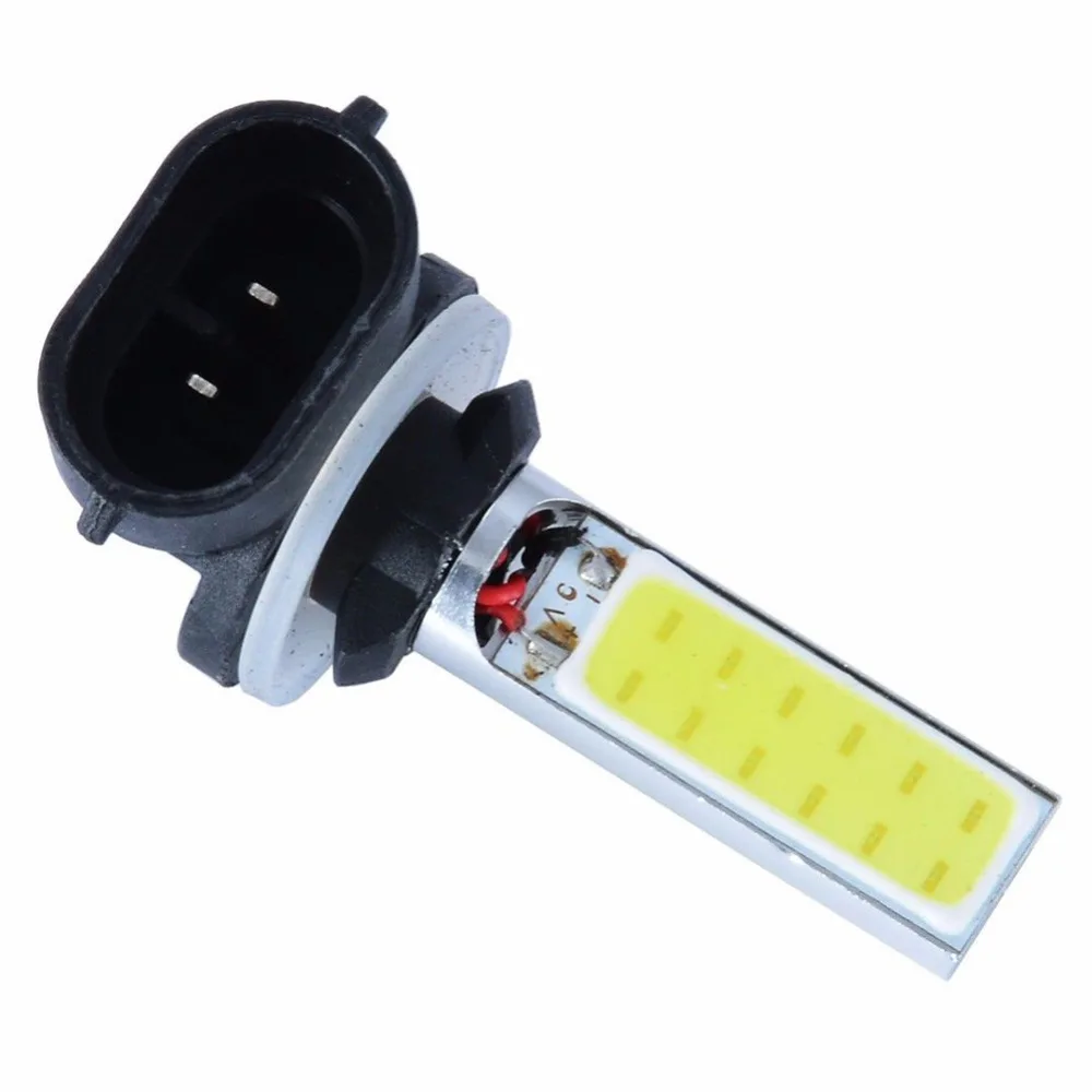 2 шт. автомобиля 881 H27W 20W 12v COB Светодиодный Противотуманные фары дальнего света