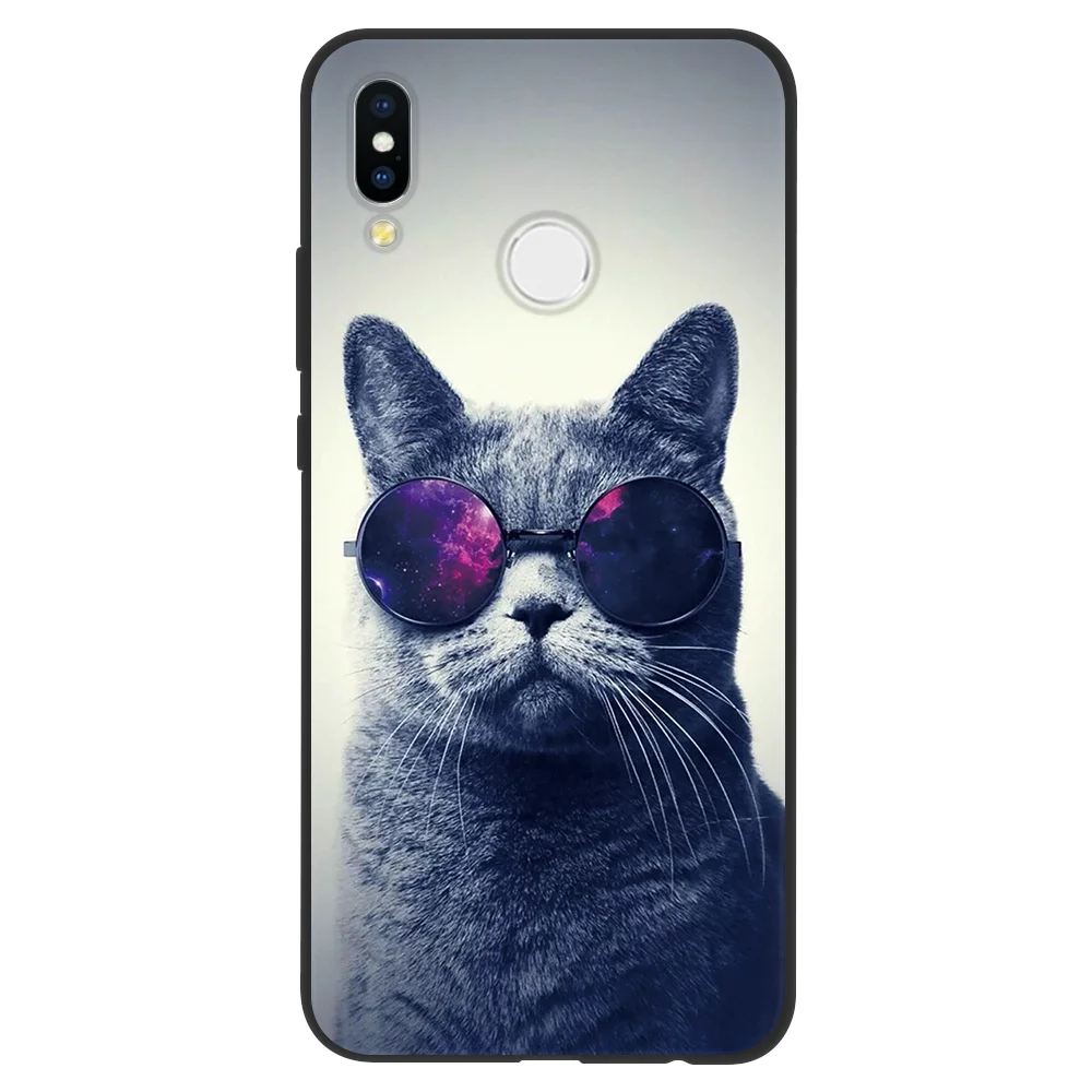maozyj Мультфильм чехол с котом TPU чехол s для huawei P30 P20 P10 P9 P8 Коврики 20 10 Pro Lite Coque для huawei Honor 7A Pro 8X 6A 9 Lite 10 Чехол - Цвет: maozyj