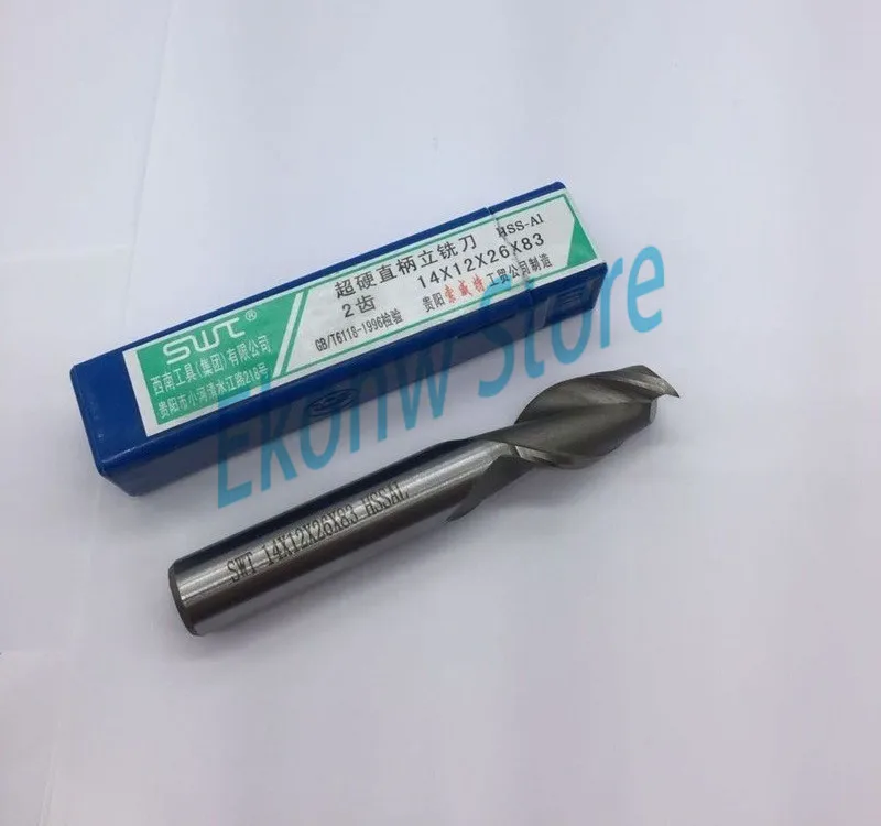 2 шт. 13 мм 14 15 16 17 18 две флейты HSS Концевая фреза CNC бит фреза|milling cutter|end mill cuttermill cutter |