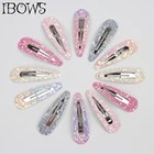 Набор из 61012 шт.компл. блестящих зажимов для волос для девочек, Серебряные Зажимы карамельных цветов, милые мини-зажимы, аксессуары для волос