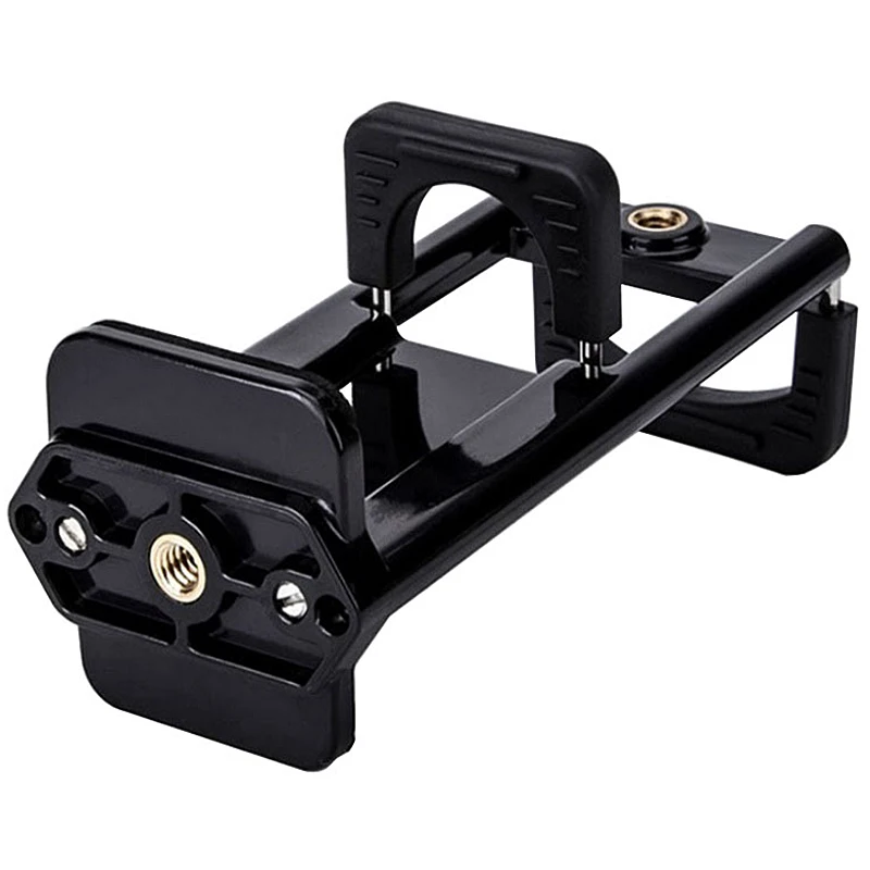 Multifunction Mobile Phone Selfie Double Clip Bracket Holder Tripod Portable Monopod Stand Mount Adapter For Ipad | Электроника
