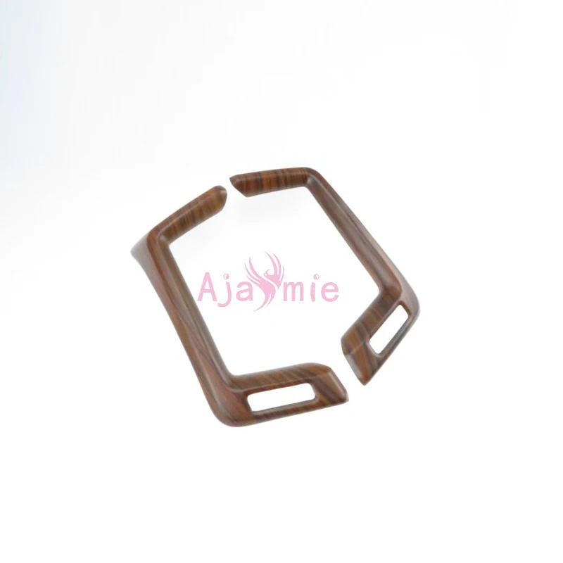 2016-2018 Interior Moulding Trim Wood Color Center Control Vent Cover Panel Car Styling For Toyota Land Cruiser 200 Accessories |