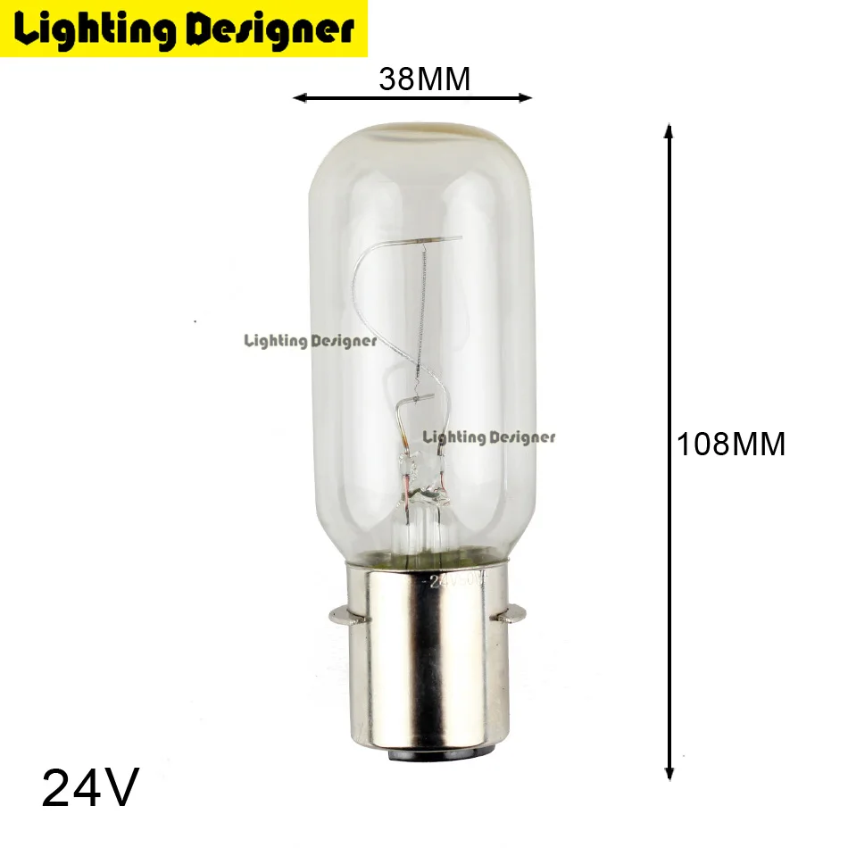 Навигационная морская лампа накаливания T38 24 В 65 Вт P28S прочная лампа|lamp