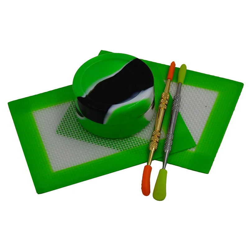 Антипригарным 22 мл силиконовый Гладкий масло концентрат контейнер с мазком