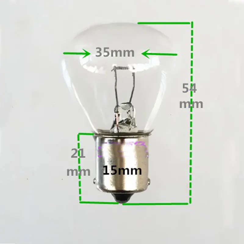 Bubble Light 24V 35W \ 48V 40W одноконтактный вилочный погрузчик лампа ворота 25 шт