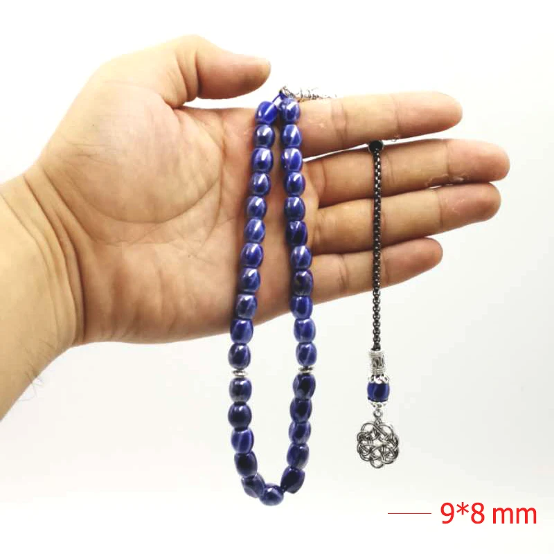 Керамические фарфоровые женские браслеты Tasbih 33 бусины 2019 новый стиль