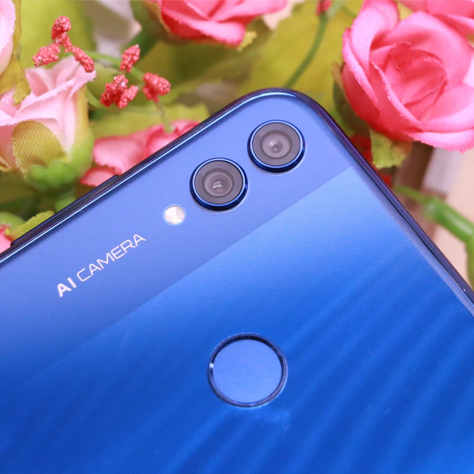 Мобильный телефон HONOR 8X с глобальной прошивкой Android 8 1 4G LTE смартфон 4 Гб ОЗУ 64 ПЗУ 6 5