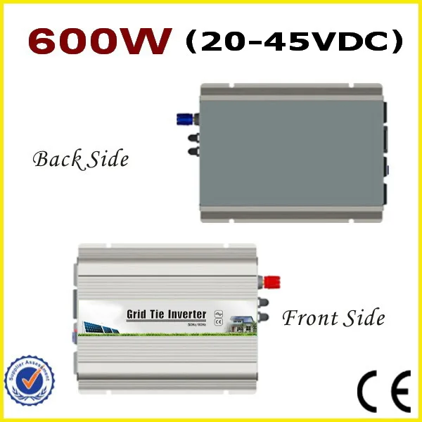 

Сетчатый инвертор 600 Вт, 20-45 В постоянного тока, 24 В/30 В/36 В, постоянный ток до детской, 190-260 В, чистый синусоидальный сигнал, выходная мощность ...