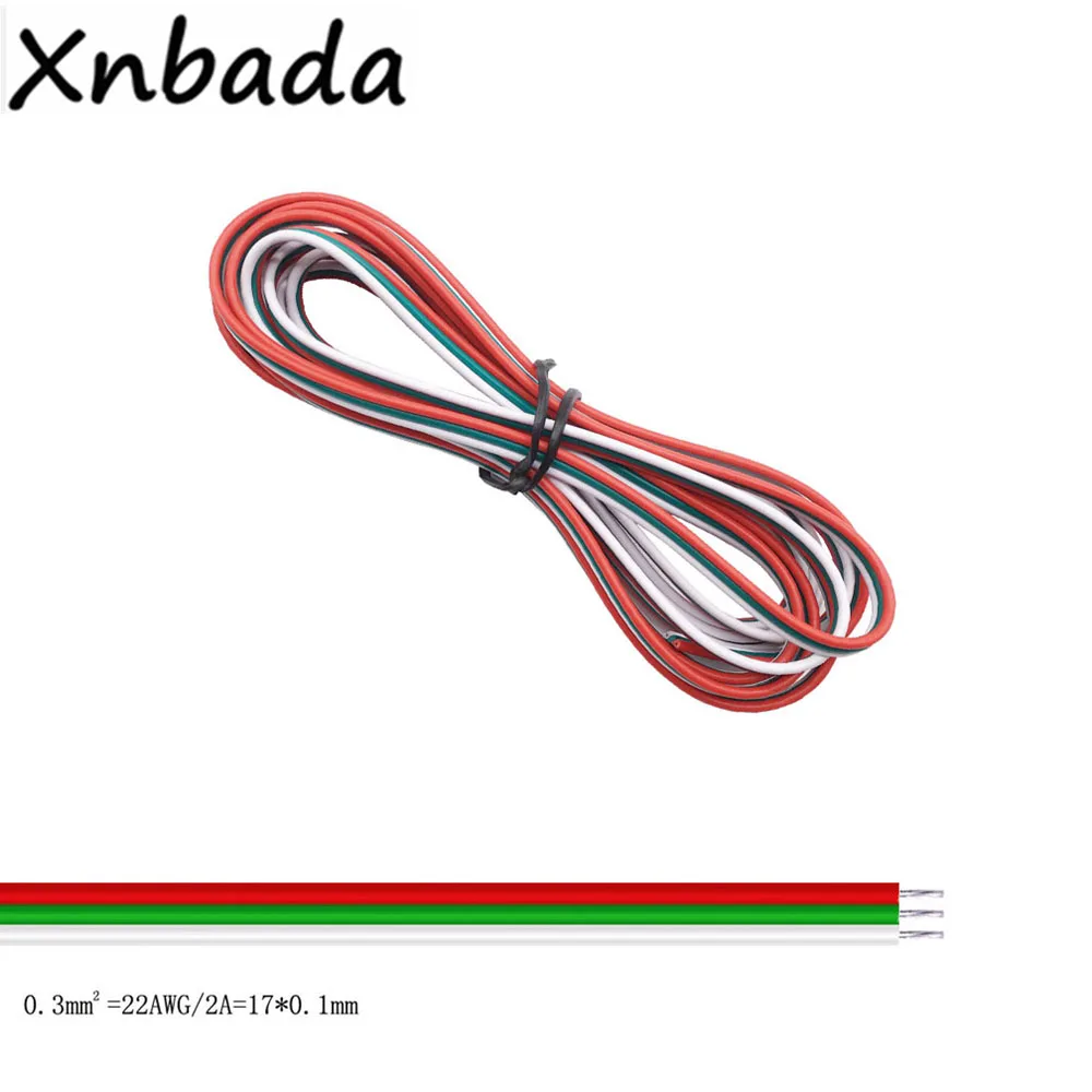 2 контактный/3 контактный/4 контактный/5 контактный/6 контактный 22AWG светодиодный