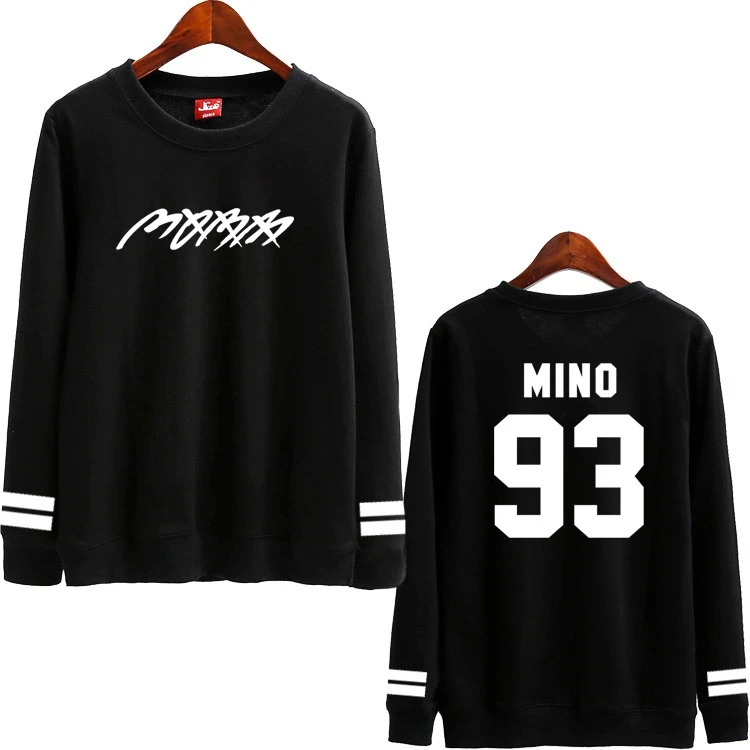 Осенняя толстовка с круглым вырезом принтом|thin pullover hoodie|pullover hoodiesweatshirt black |