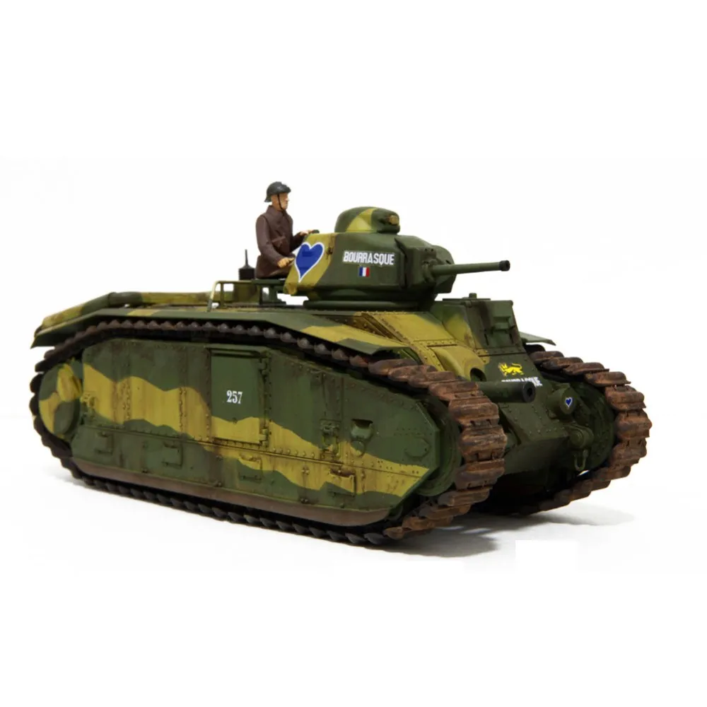 Tamiya 35282 1/35 французский боевой танк B1 бис Военная сборка AFV модель строительные