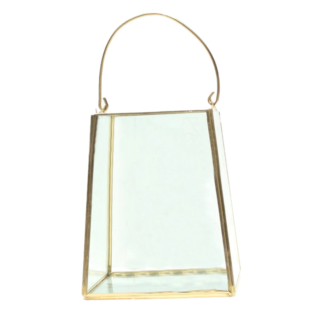 

Geometric Candle Holder Terrarium Box Succulent Plant Favor