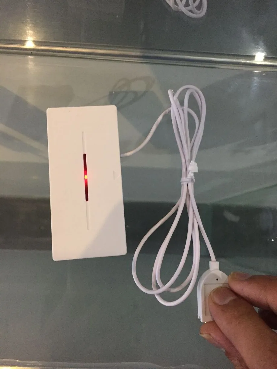 Water Immersion Detector 433MHz Wireless Intrusion Leak Sensor Work For GSM House Security Alarm System | Безопасность и защита