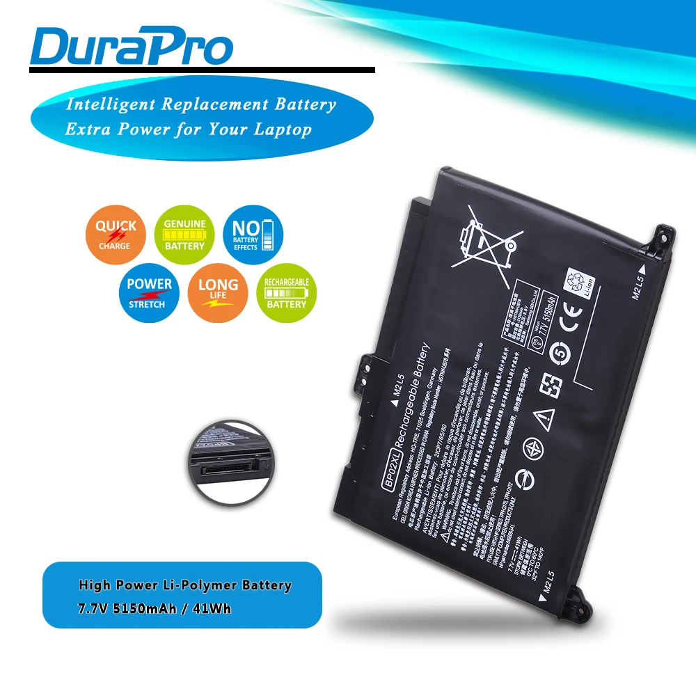 Аккумулятор для ноутбука HP Pavilion 15 AU 7 5150 849909 в 41 Вт/ч 850 мАч BP02XL 849569 421|Аккумуляторы