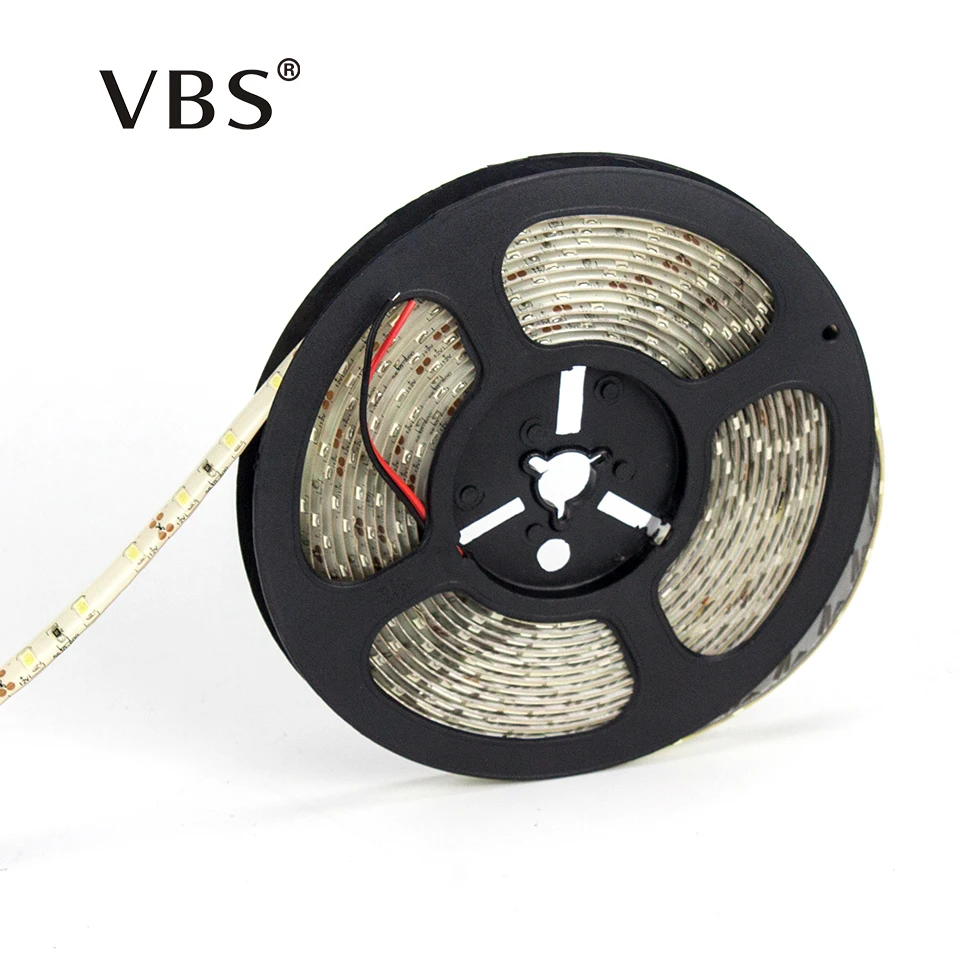 Светодиодная лента Tira 5730 SMD 12 в пост. Тока водонепроницаемая IP65 белый теплый 5 м 60