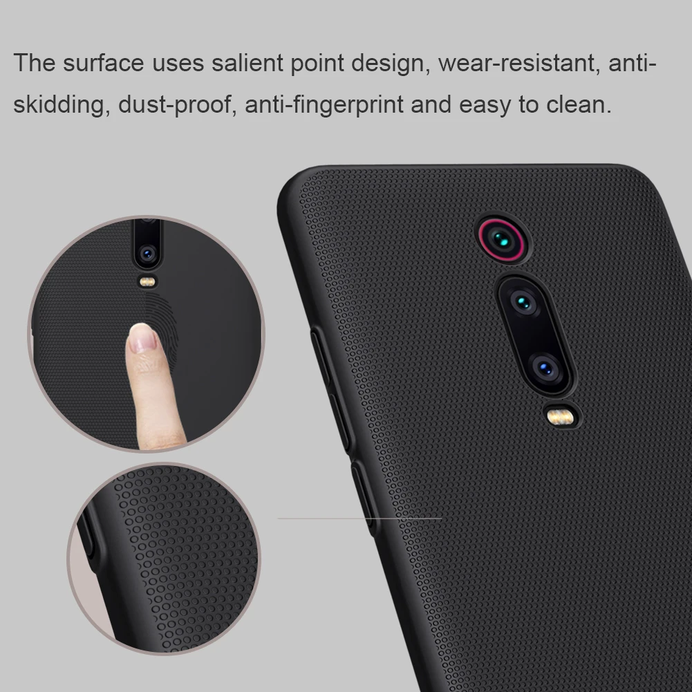Матовый чехол Nillkin для Xiaomi Redmi K20/K20 Pro и Mi 9T суперматовый защитный мобильного