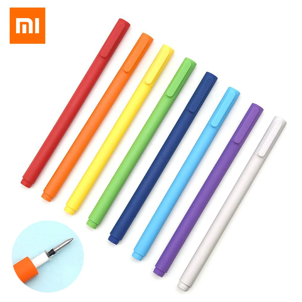 Xiaomi KACOGREEN K1 пластиковая гелевая чернилами 8 шт./кор. нейтральная ручка 0 5 мм