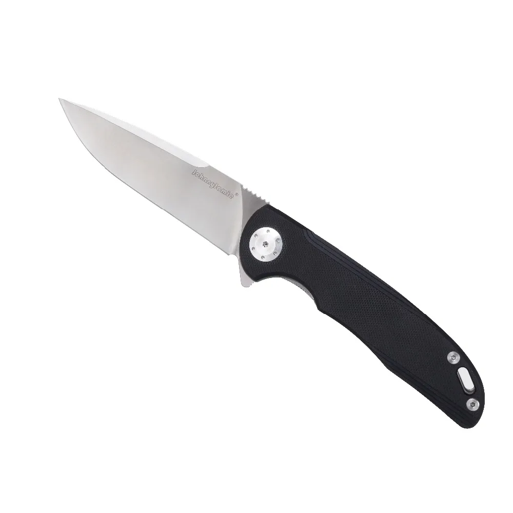 Фирма JohnnyJamie, Persici 1010B, Черная Ручка G10, D2, стальное лезвие, шарикоподшипник, складной нож для выживания, кемпинга, тактические инструменты