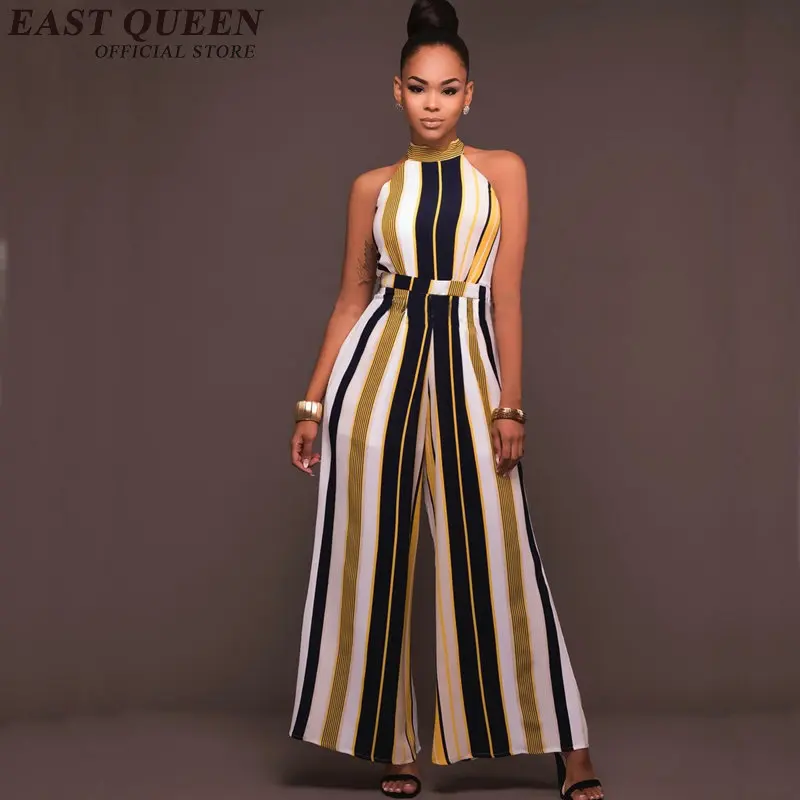 Комбинезон женский NN0834 2019 Женский Летний комбинезон в стиле бохо шикарный